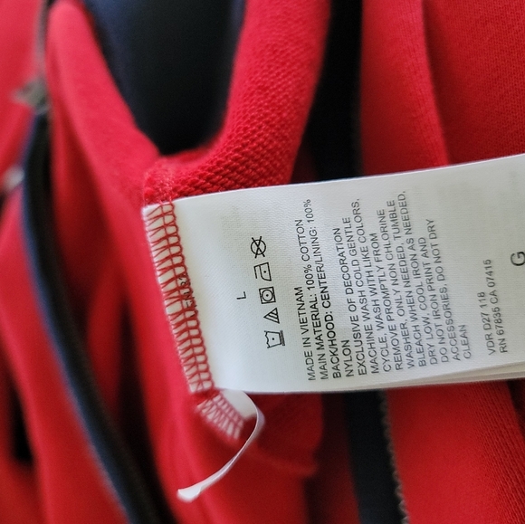 Nautica Men's N83 Colorblocked Large Letters Hoodie Size Large. mrsp. $1… - Picture 7 of 8